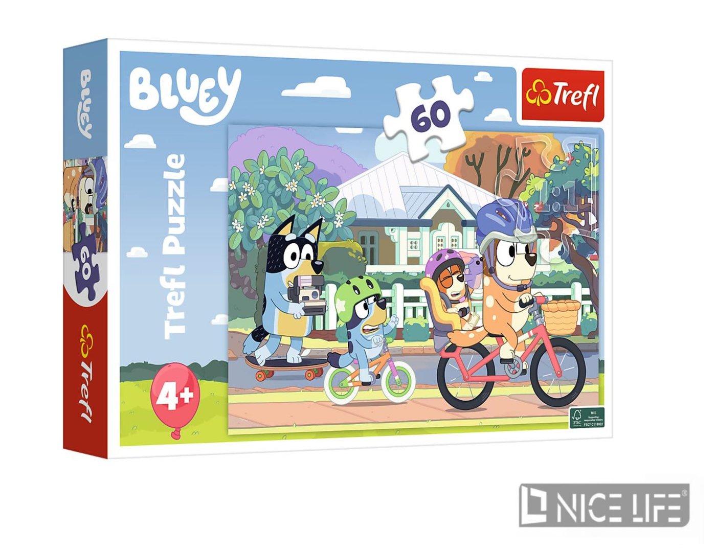 Puzzle 60 - Wesoły Bluey