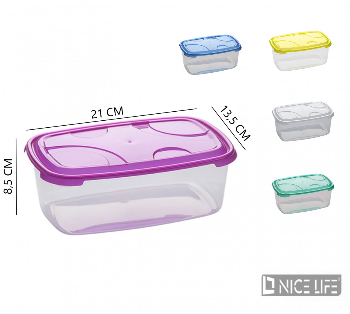 Pojemnik do przechowywania żywności Frigo Plus 1.6L