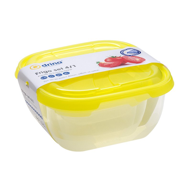 Zestaw pojemników do przechowywania żywności Frigo 4/1