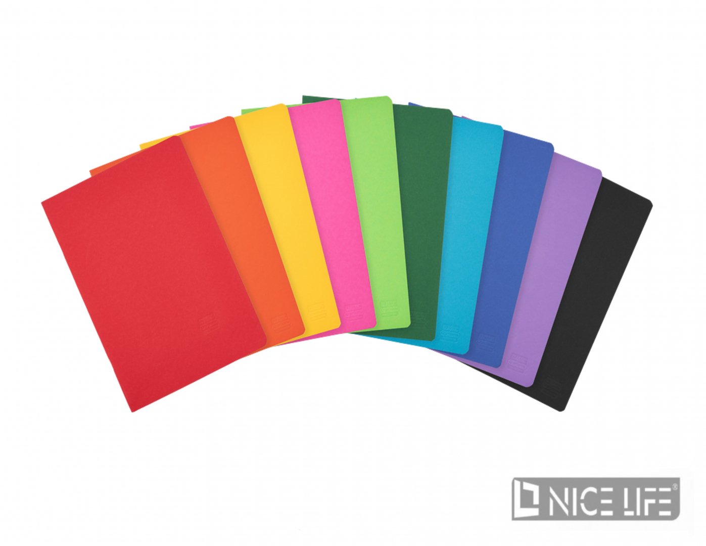 ZESZYT HERLITZ RAINBOW A4/60K KRATKA Z MARGINESEM