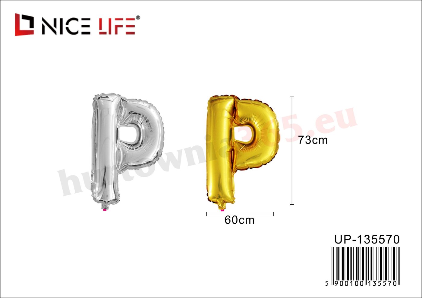 Balony litery