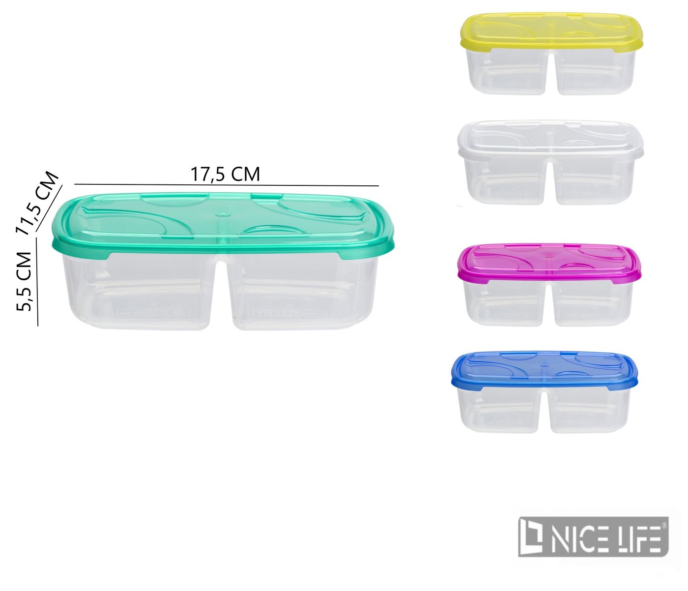 Pojemnik do przechowywania żywności Frigo Plus 0.25L 0.25L