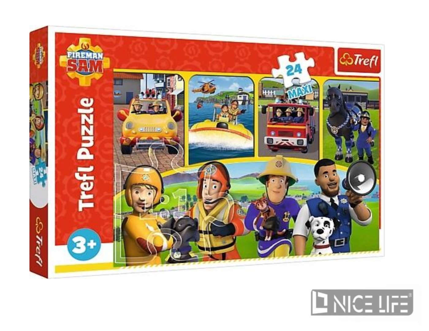 Puzzle 24 MAXI - Strażak Sam i przyjaciele