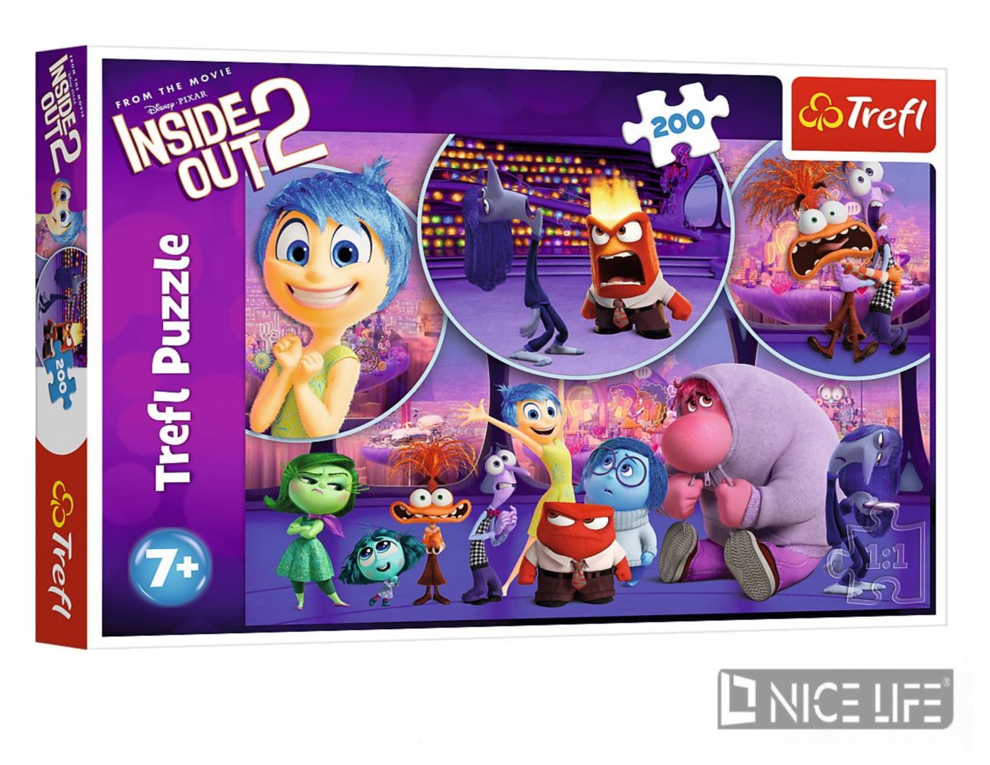 Puzzle - 200 - Dziecięce emocje