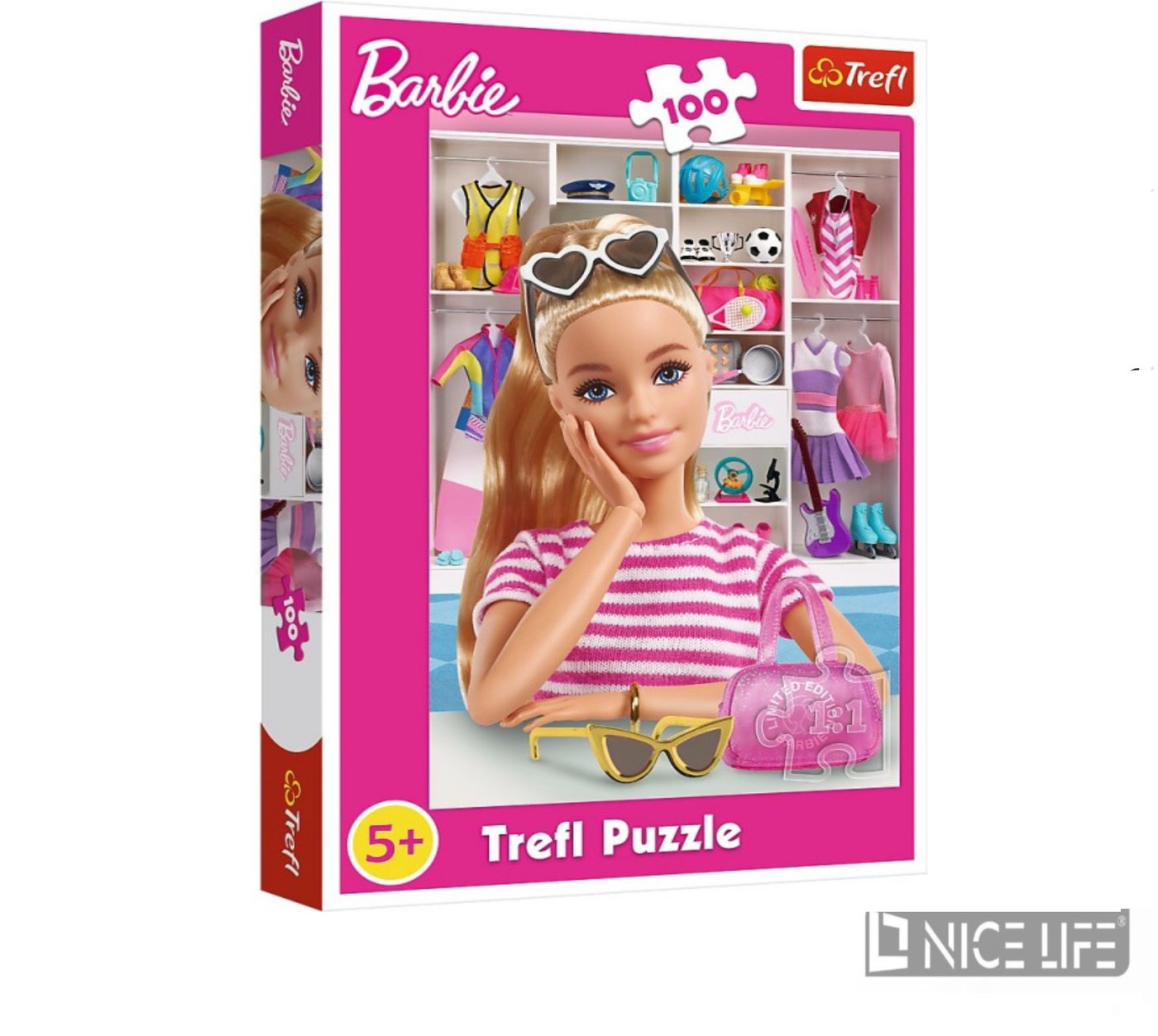PUZZLE 100 POZNAJ BARBIE