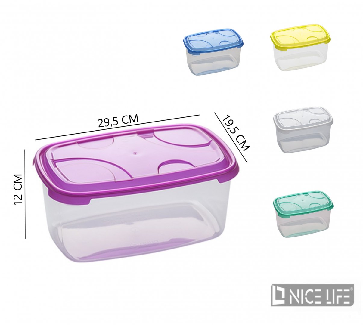 Pojemnik do przechowywania żywności Frigo Plus 4.8L