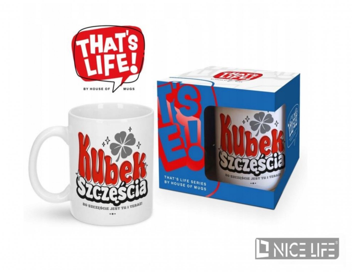 That's life - Kubek 300ml - Szczęścia