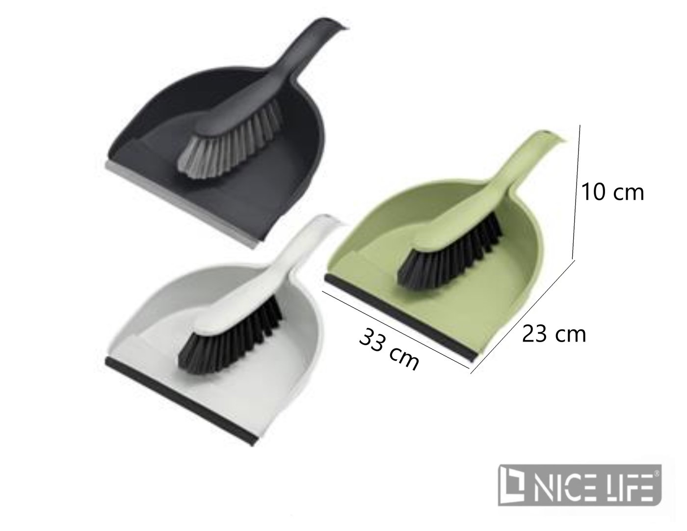 Zmiotka plus szufelka COMPACT NY SPRING