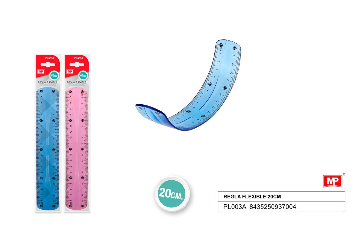 linijka niełamliwa20CM MP