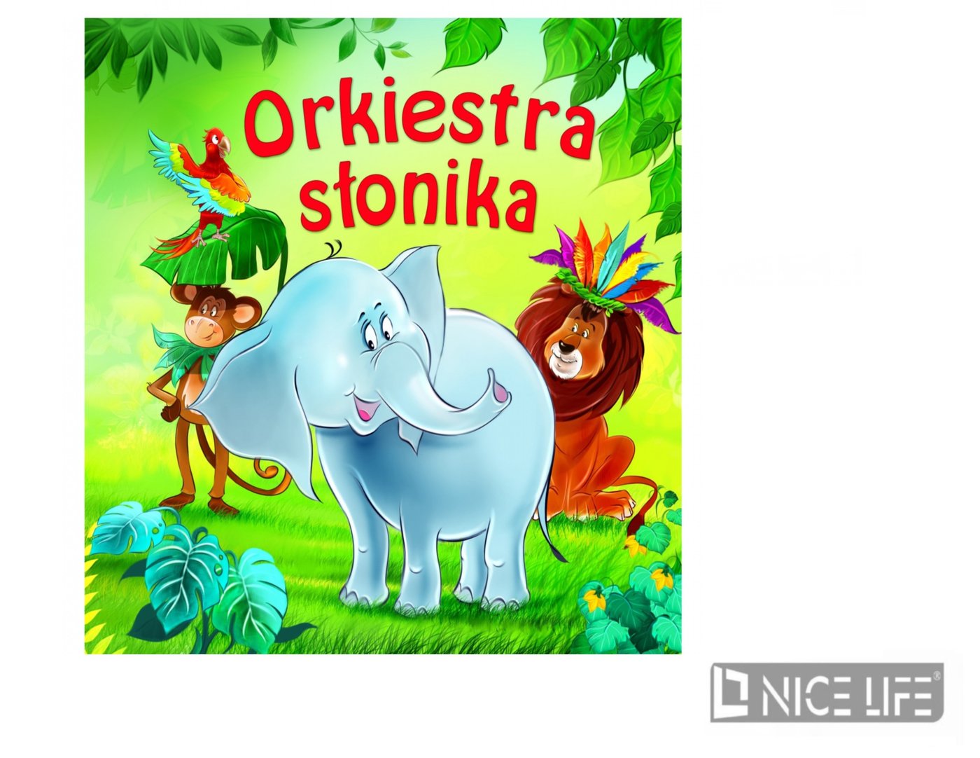 Kolorowanka Orkiestra słonika