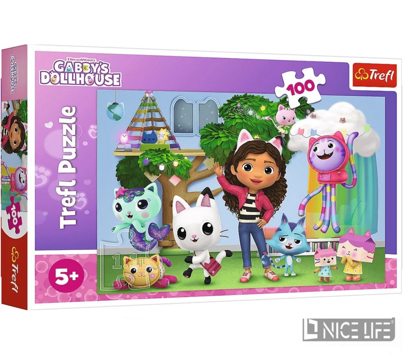 PUZZLE 100 KOCI DOMEK