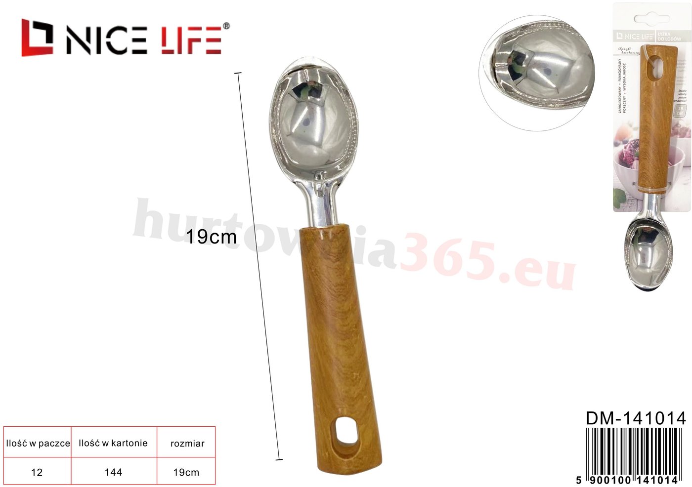 łyżka do lodów