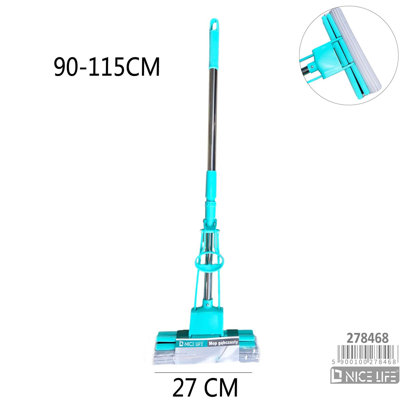 Mop gąbczasty