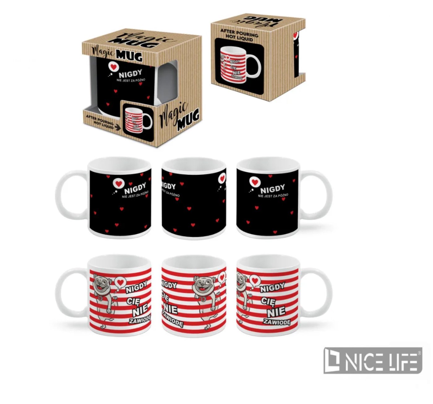 Magiczny 21 - kubek BOSS 300ml - Pieski