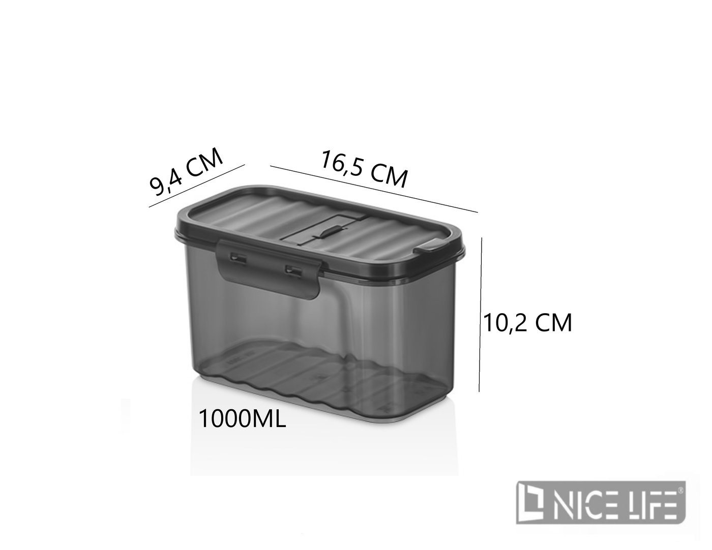 POJEMNIK DO PRZECHOWYWANIA ŻYWNOŚCI 1000ML