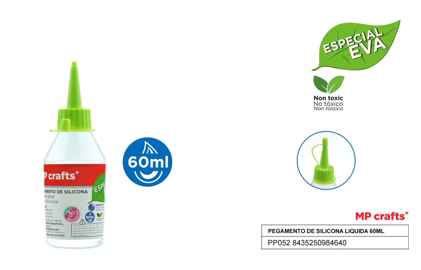 Klej silikonowy 60ml MP
