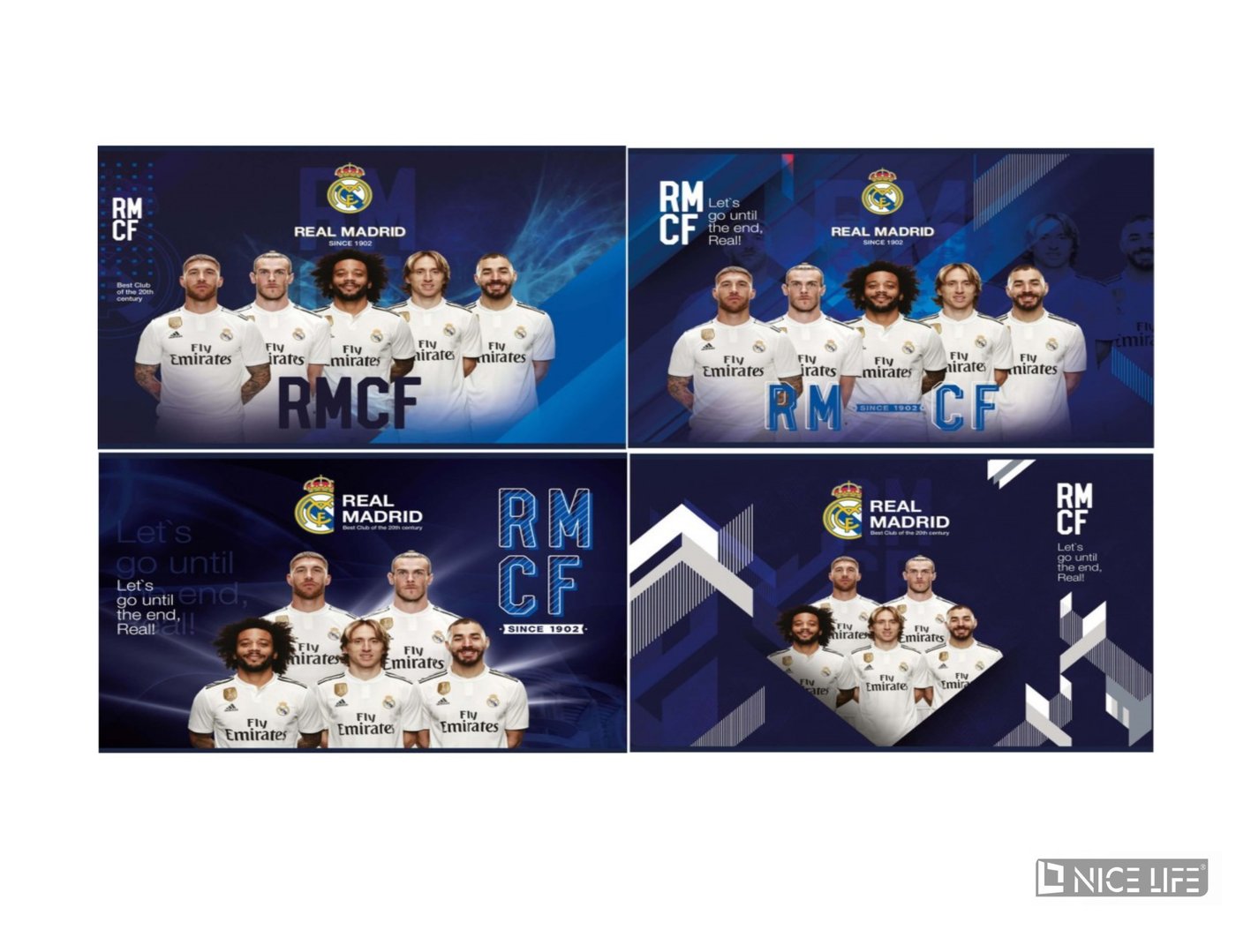 Blko rysunkowy A4/20k. REAL MADRID