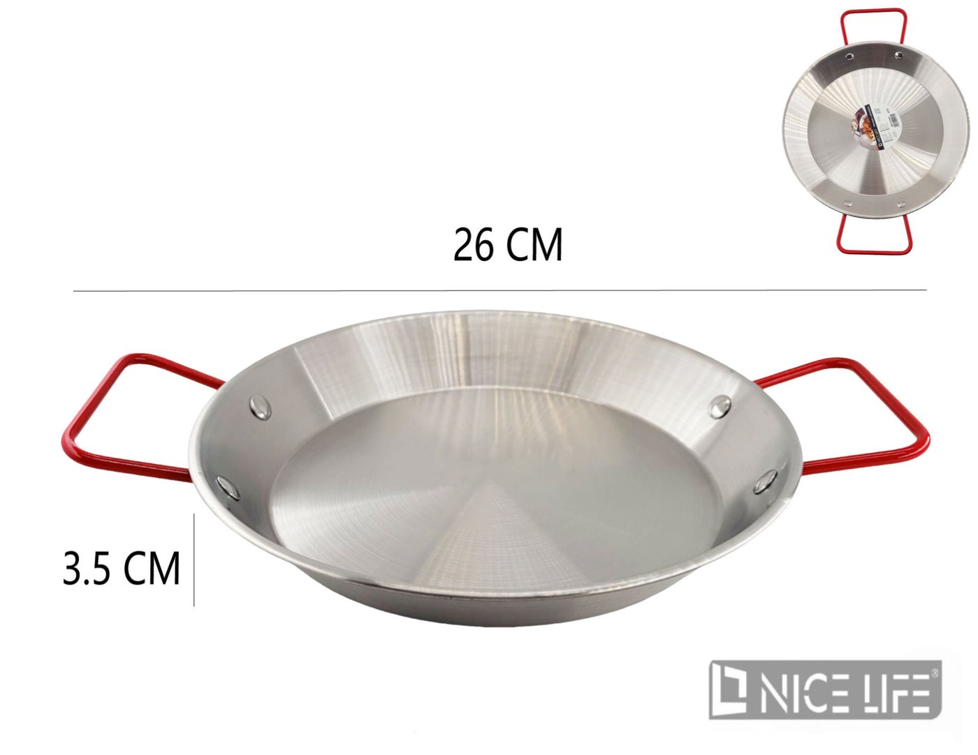 Półmisek z uchwytami 26 cm