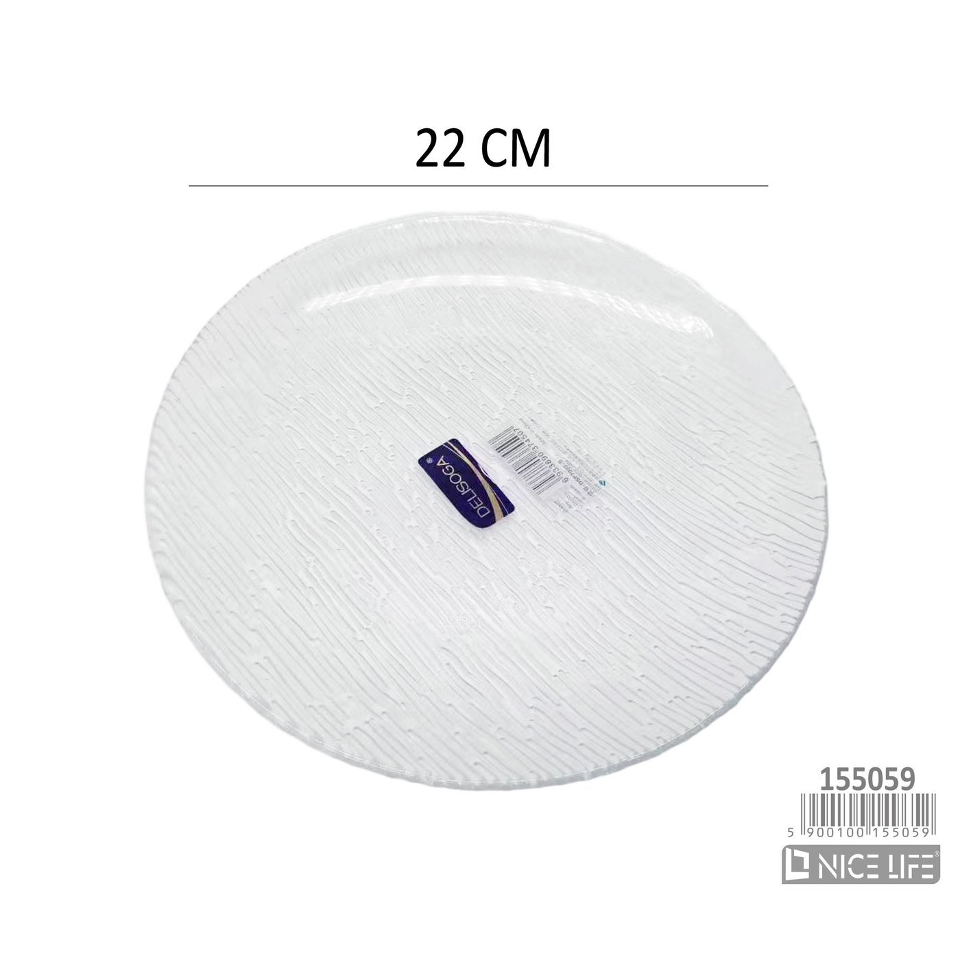Talerz 22*21.4cm