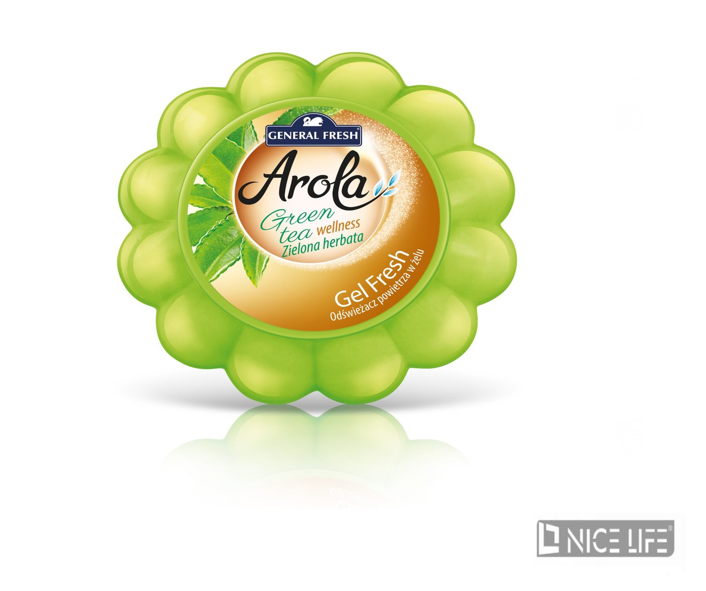Odświeżacz w żelu Dynia - Arola - Gel Fresh ZIELONA HERBATA