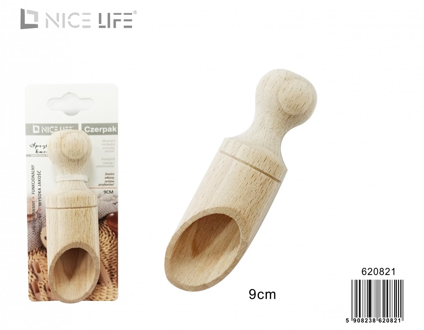 czerpak średni 9cm