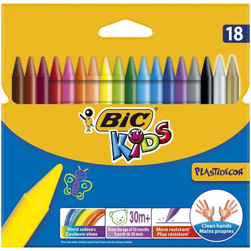 Kredki świecowe 18