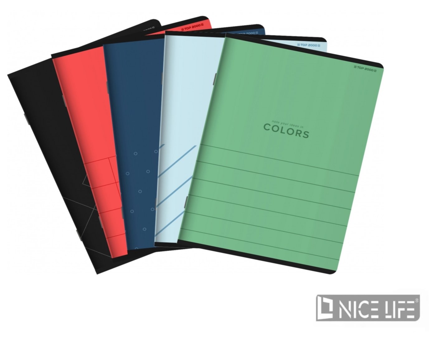 Zeszyt A5/32k TOP COLORS