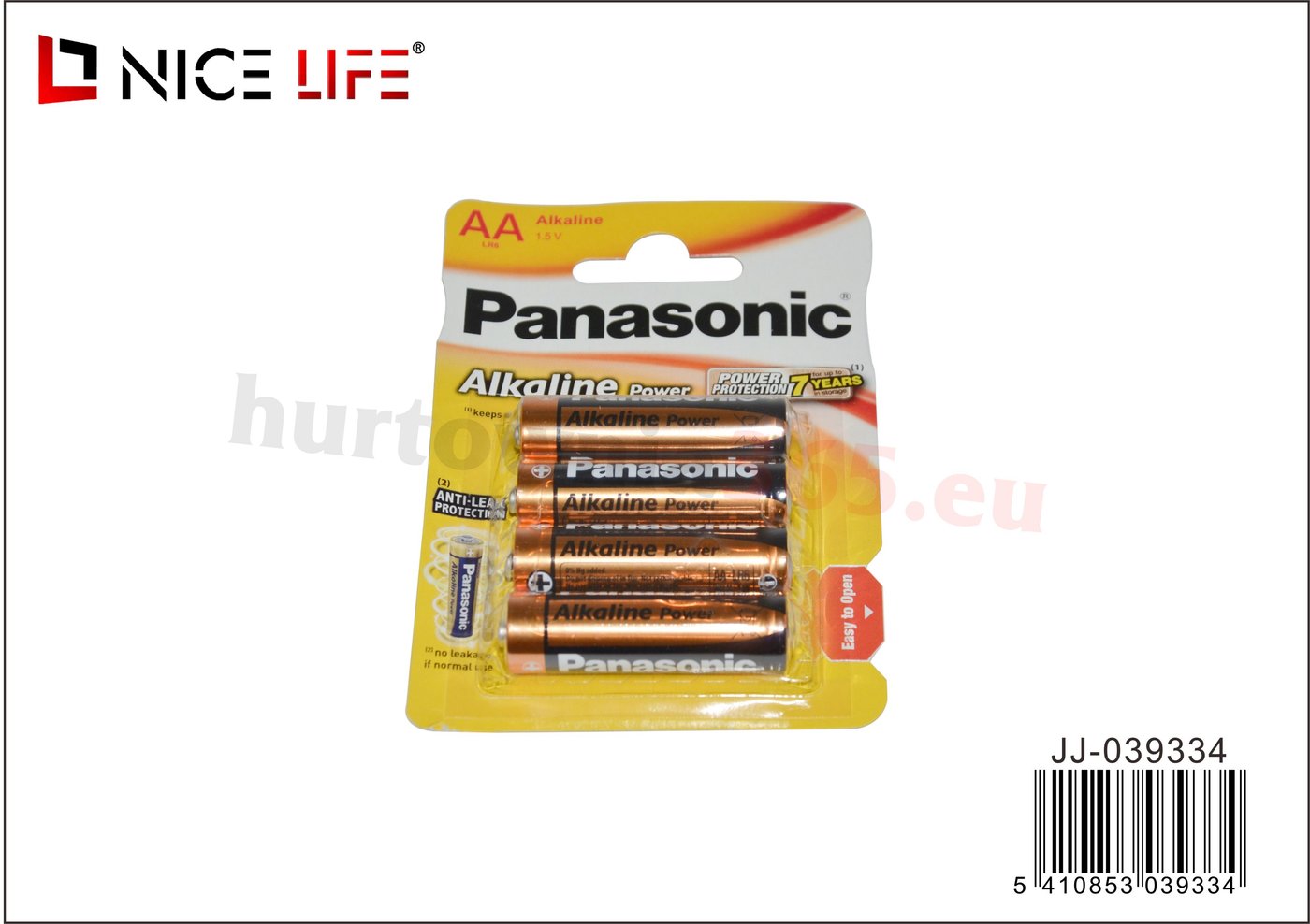 Bateria Alkaiczna PANASONIC BRONZE (AAA) LR3AB/4BP