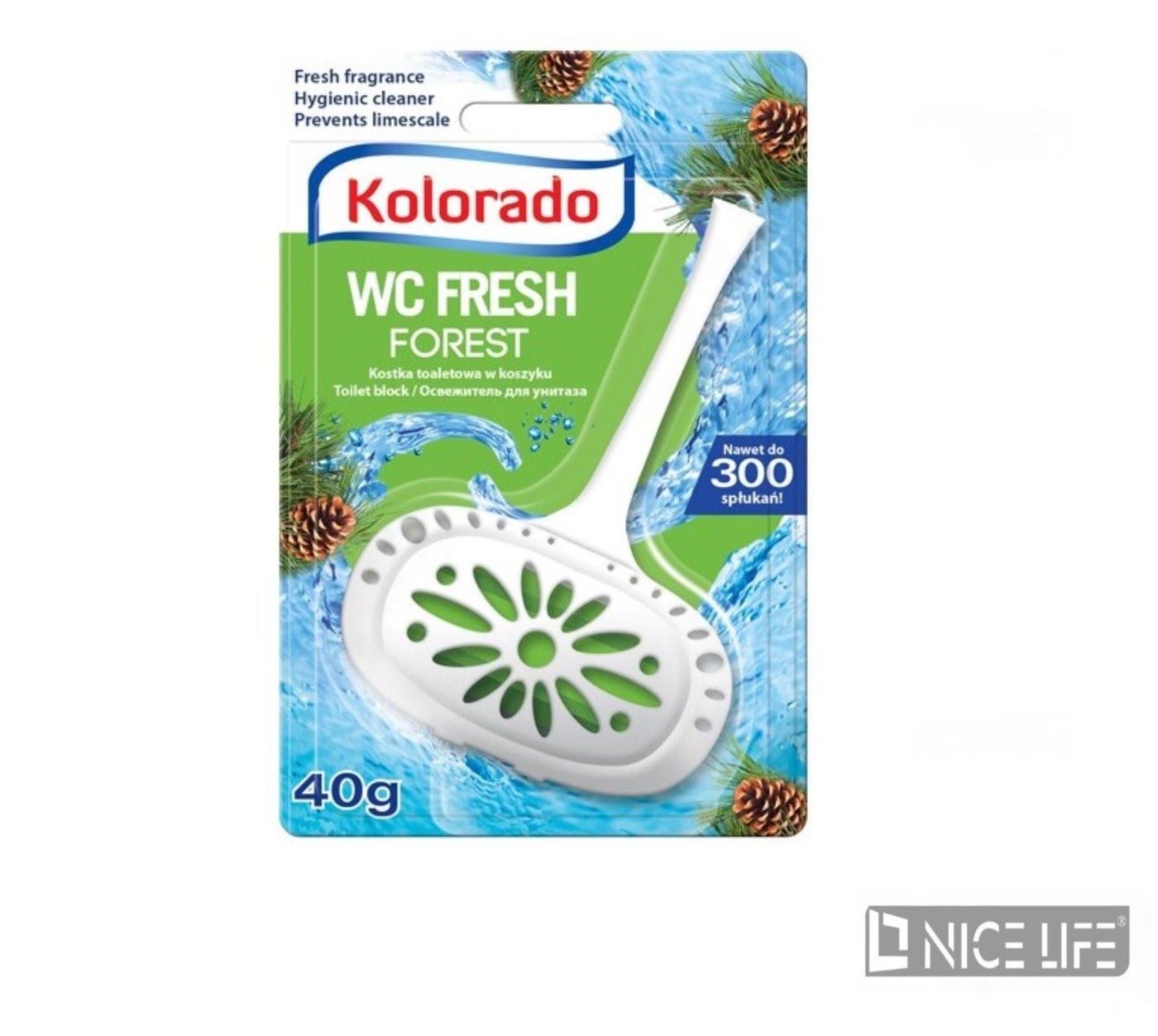Kolorado Kostka Wc Fresh leśny