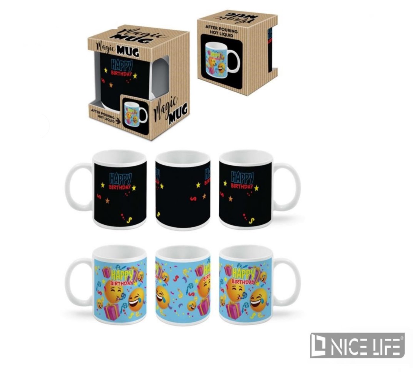 MAGICZNY KUBEK 300ml- Urodziny buźki