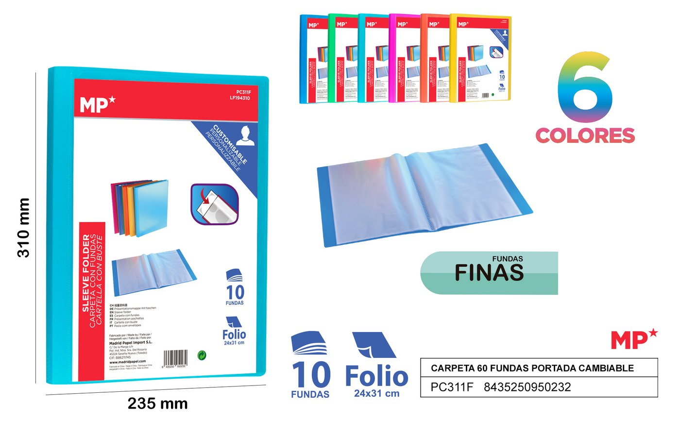 Teczka ofertowa A4 10 koszulek