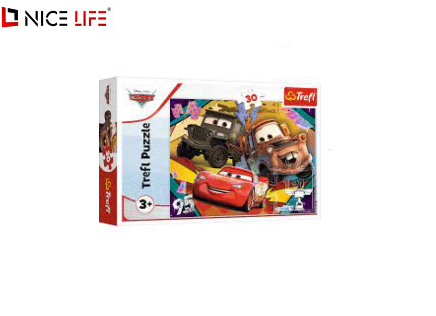 PUZZLE Rozpędzone samochody CARS 30