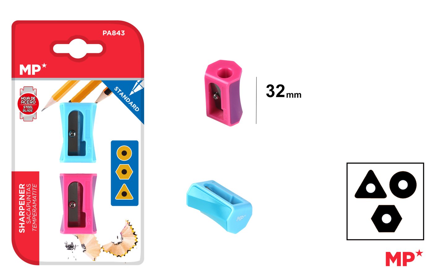 Temperówka ergonomiczna
