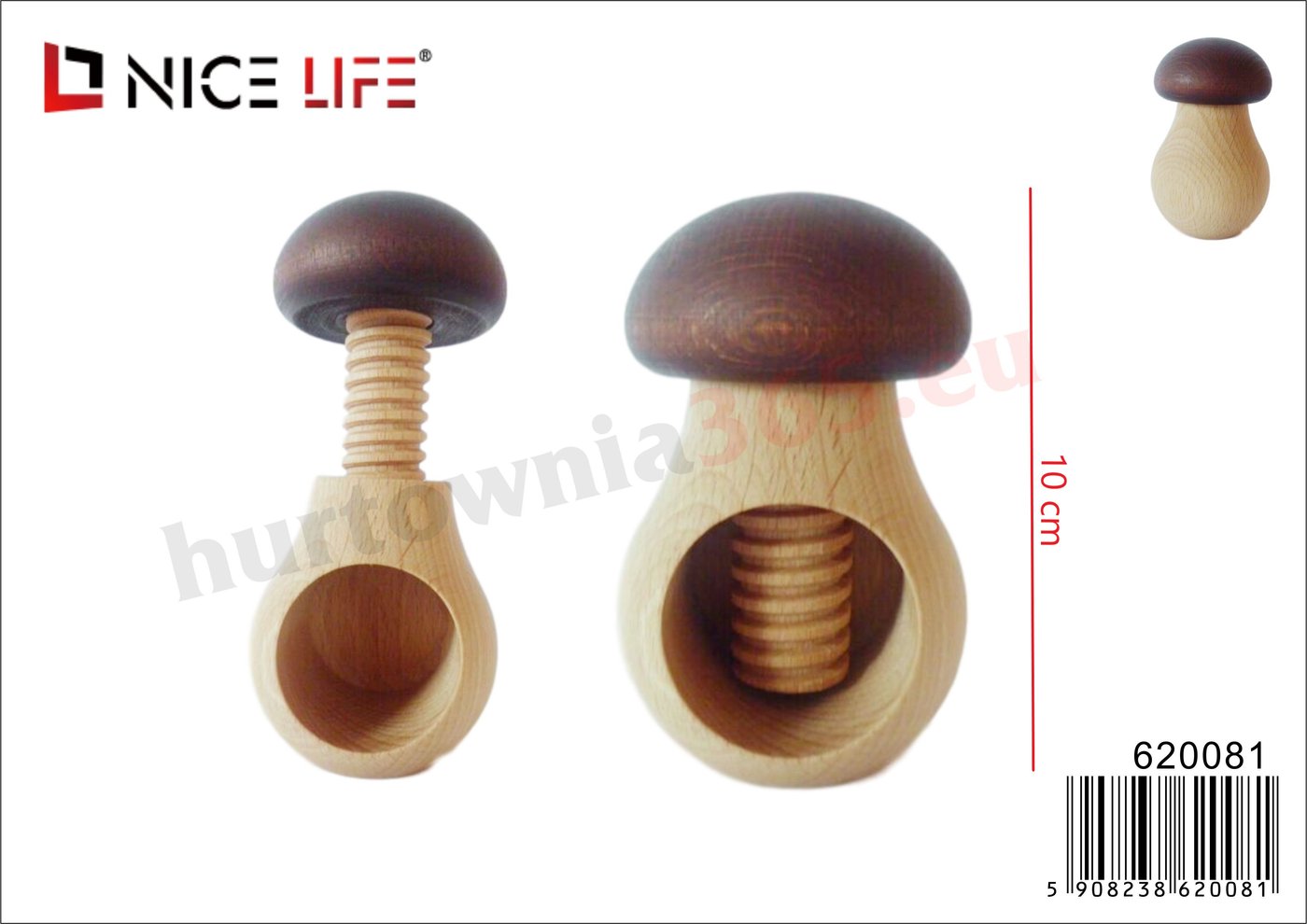 dziadek grzybek 10cm