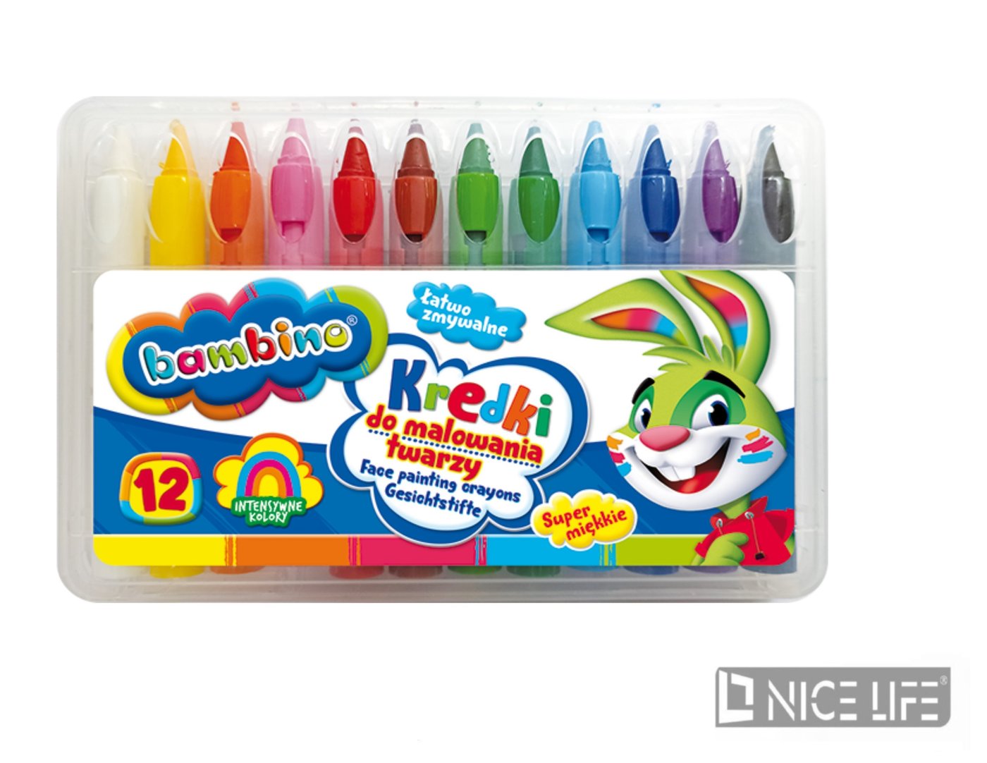 Kredki do malowania twarzy BAMBINO