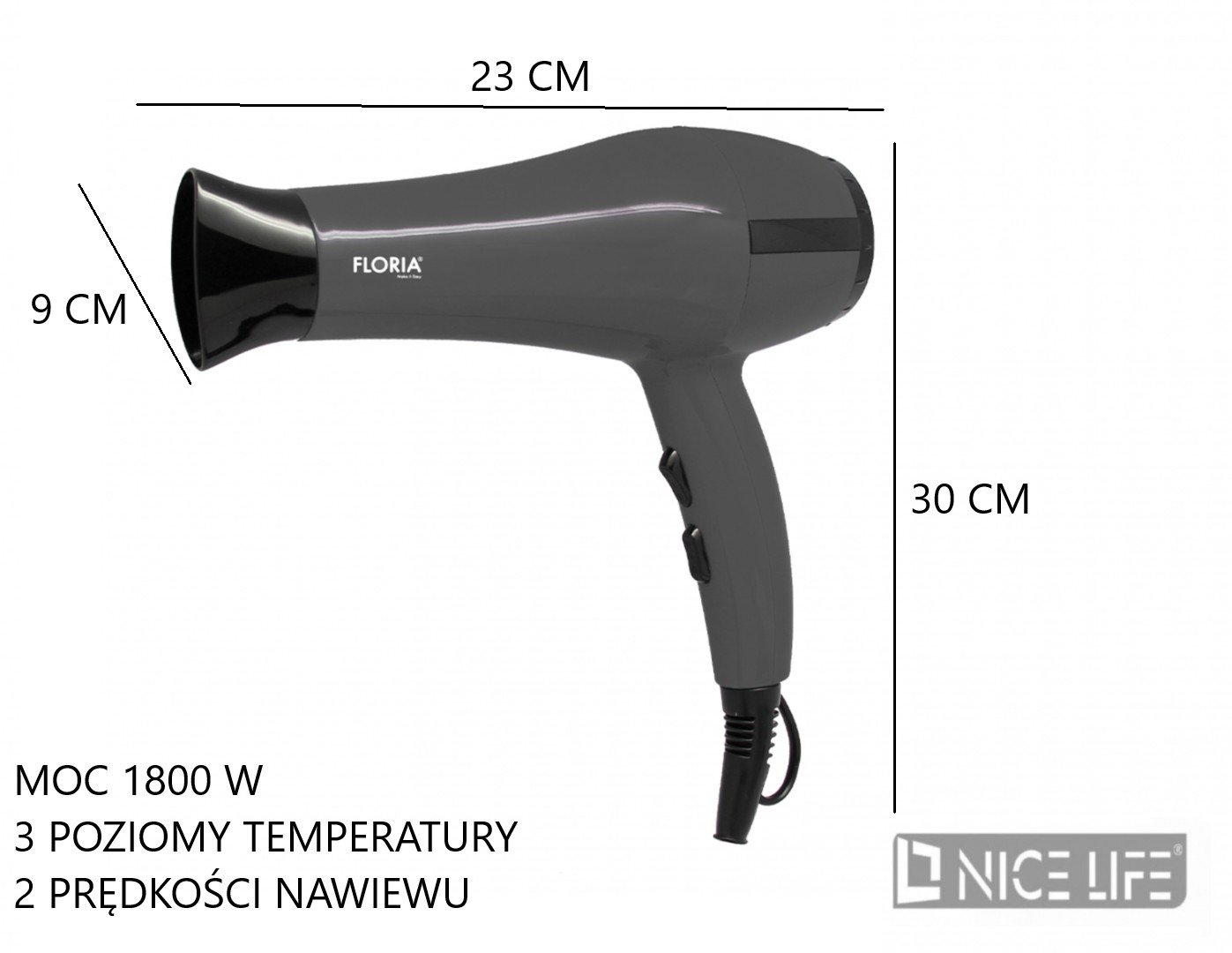 Suszarka do włosów ZLN8986