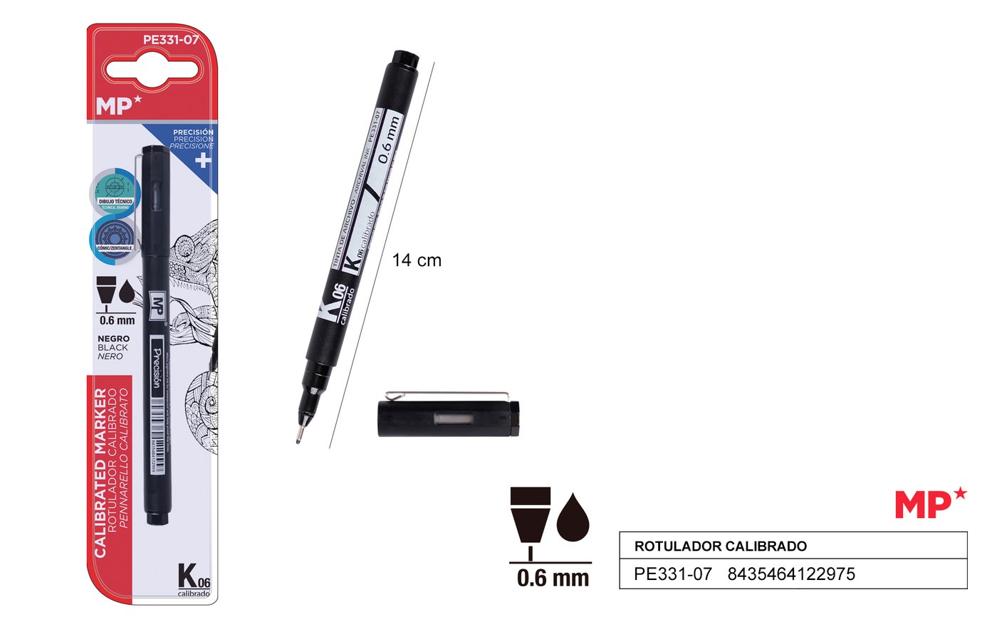 Cienkopis 0.6mm