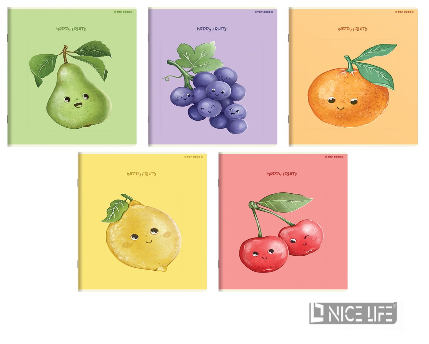ZESZYT A5 32k. LINIA FRUITS