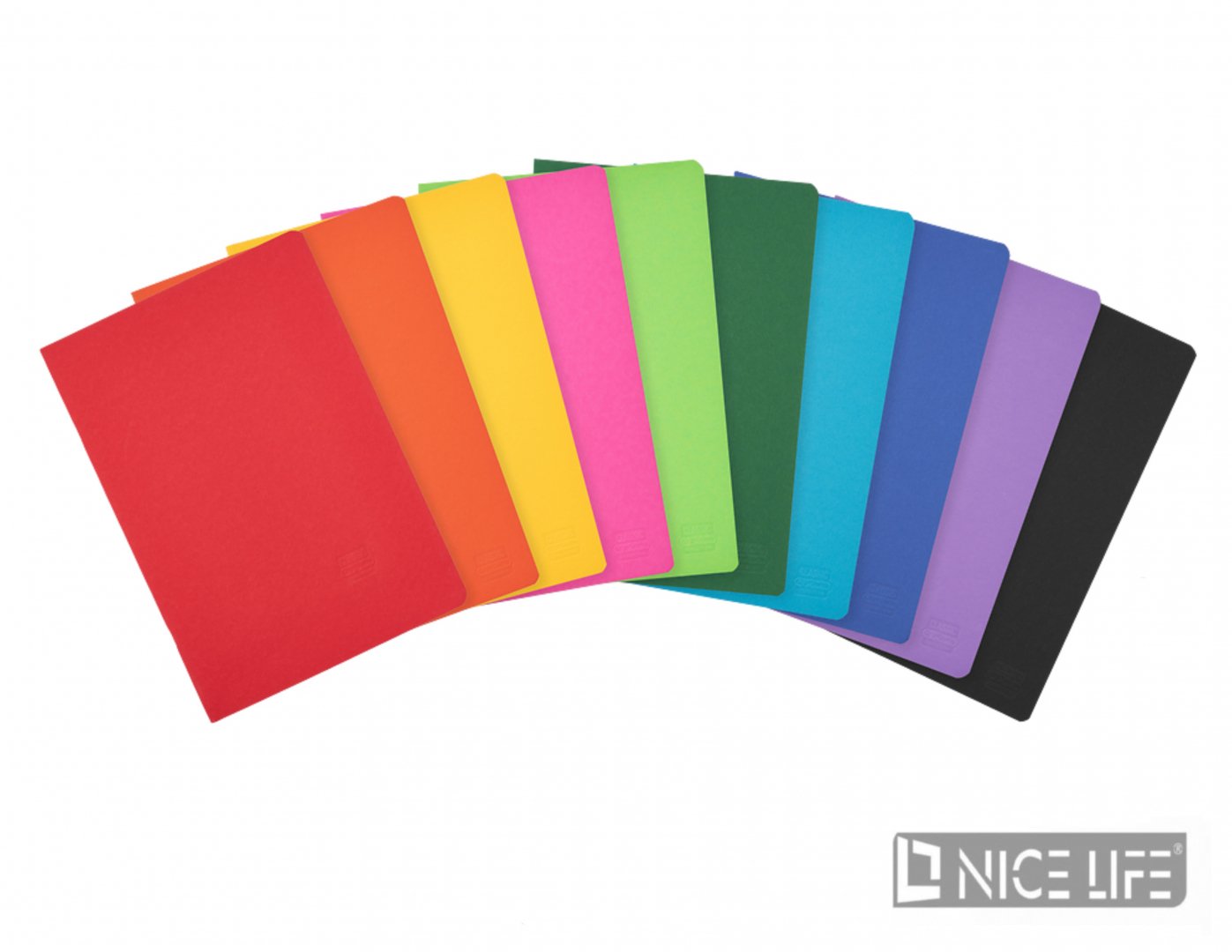ZESZYT HERLITZ RAINBOW A4/96K KRATKA Z MARGINESEM