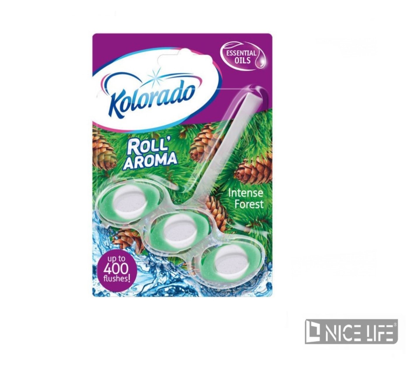 Kolorado Kostka do WC Roll Aroma Intense Forest