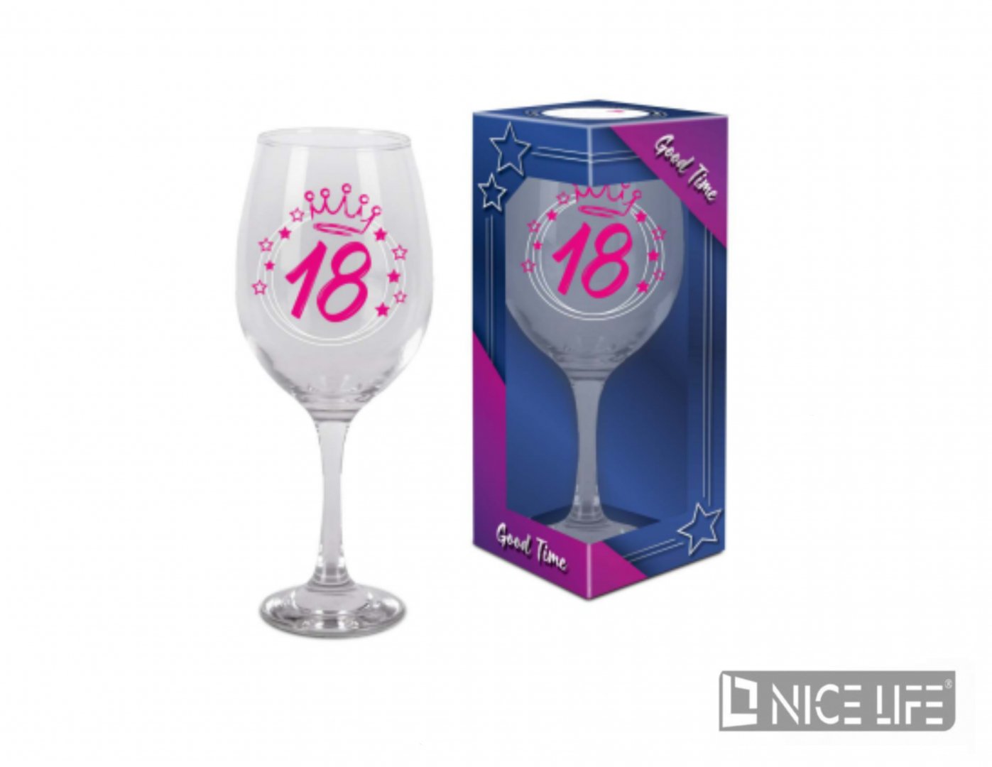 Good time - Kieliszek 580 ml -18