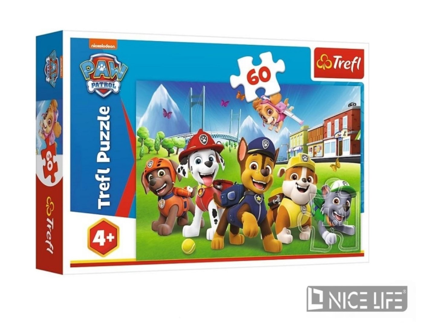 PUZZLE 60 PAW PATROL NA POLANIE
