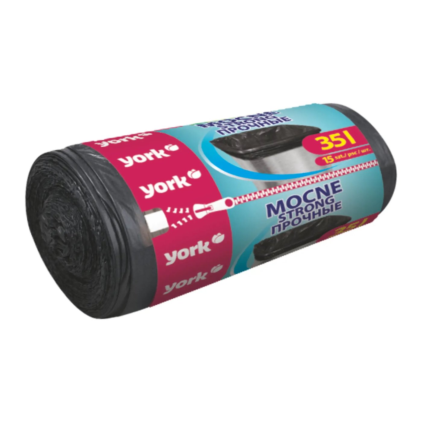 Worki na śmieci MOCNE 35l - 15 szt