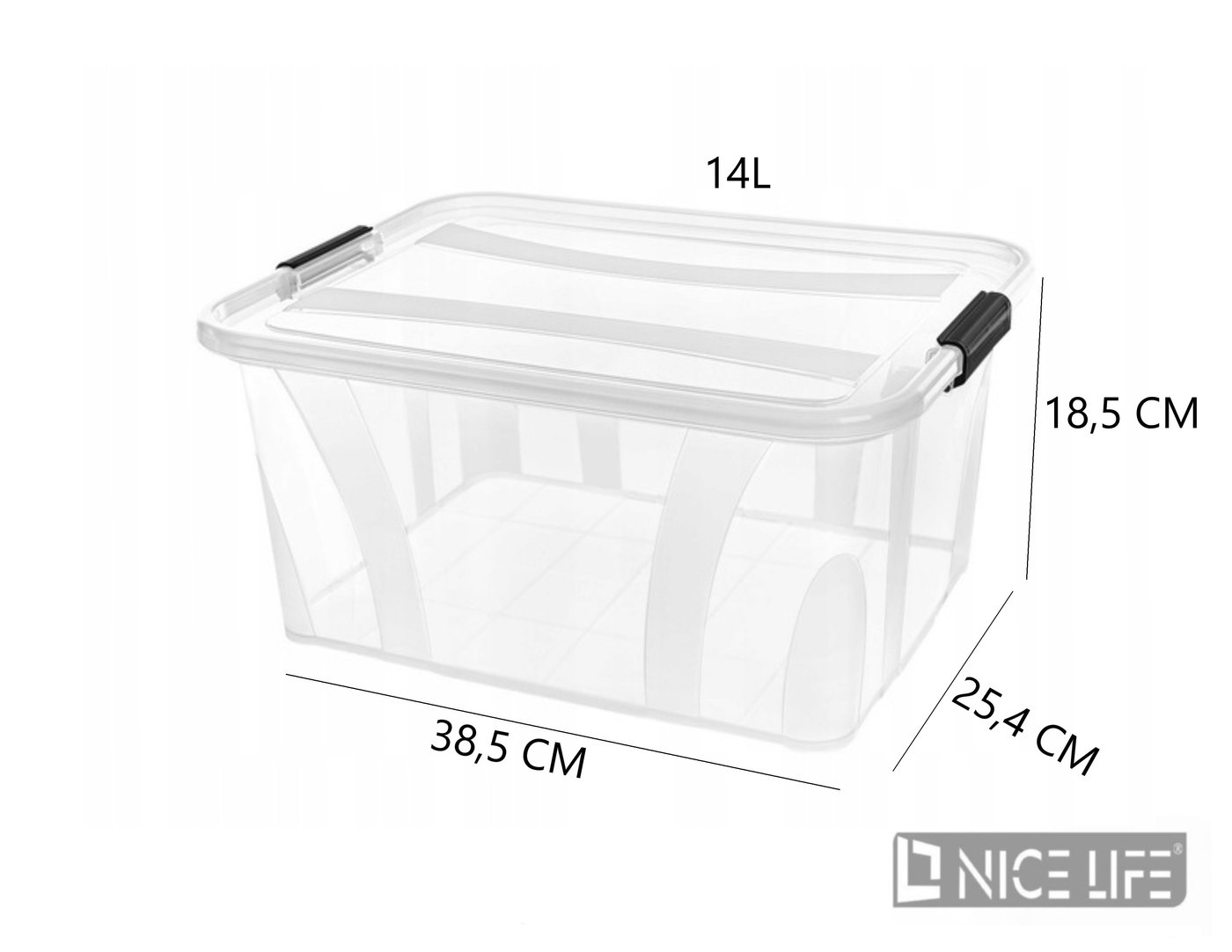 AGD Pojemnik Master box 14L