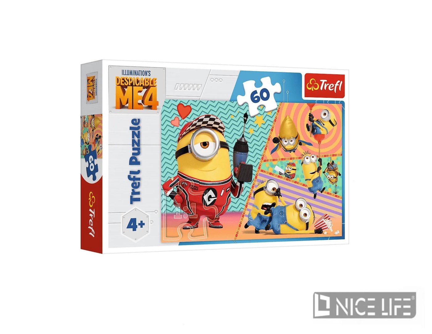 Puzzle-60- Happy Minions / Universal Despicable Me 4