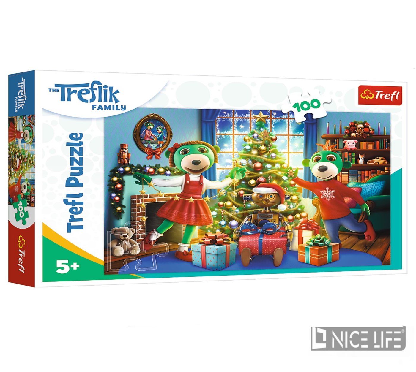 PUZZLE 100 ZIMOWE TREFLIKI