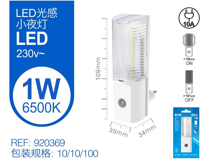 lampa nocna LED 1W