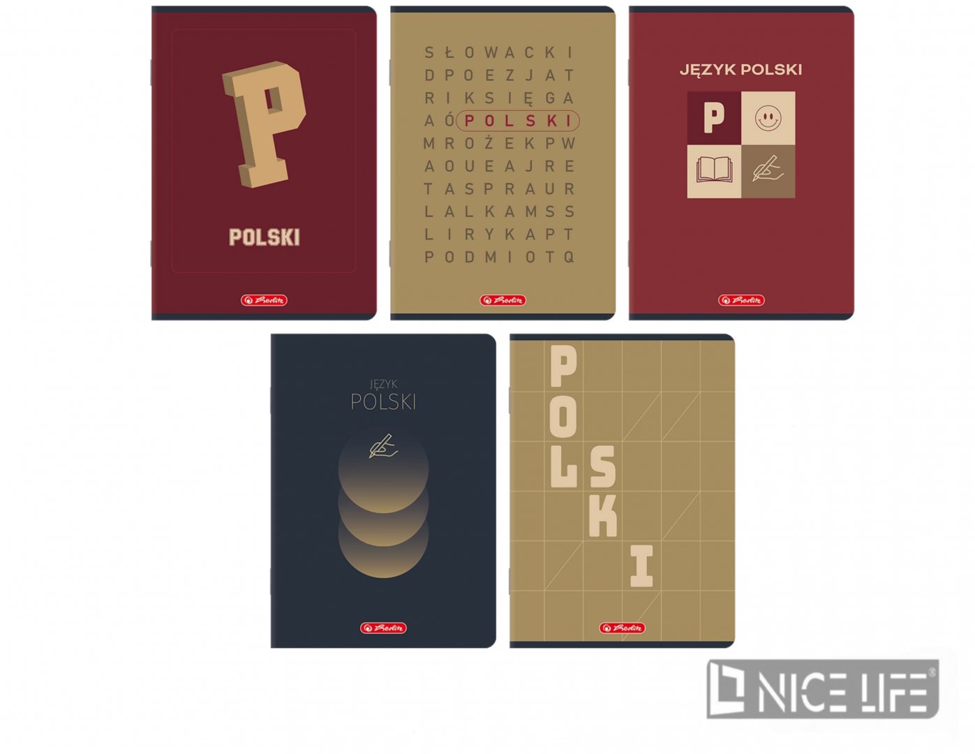 ZESZYT HERLITZ MIX A5/60K LINIA JĘZYK POLSKI