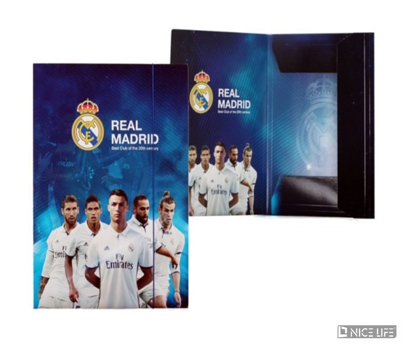 Teczka z gumką A4 REAL MADRID