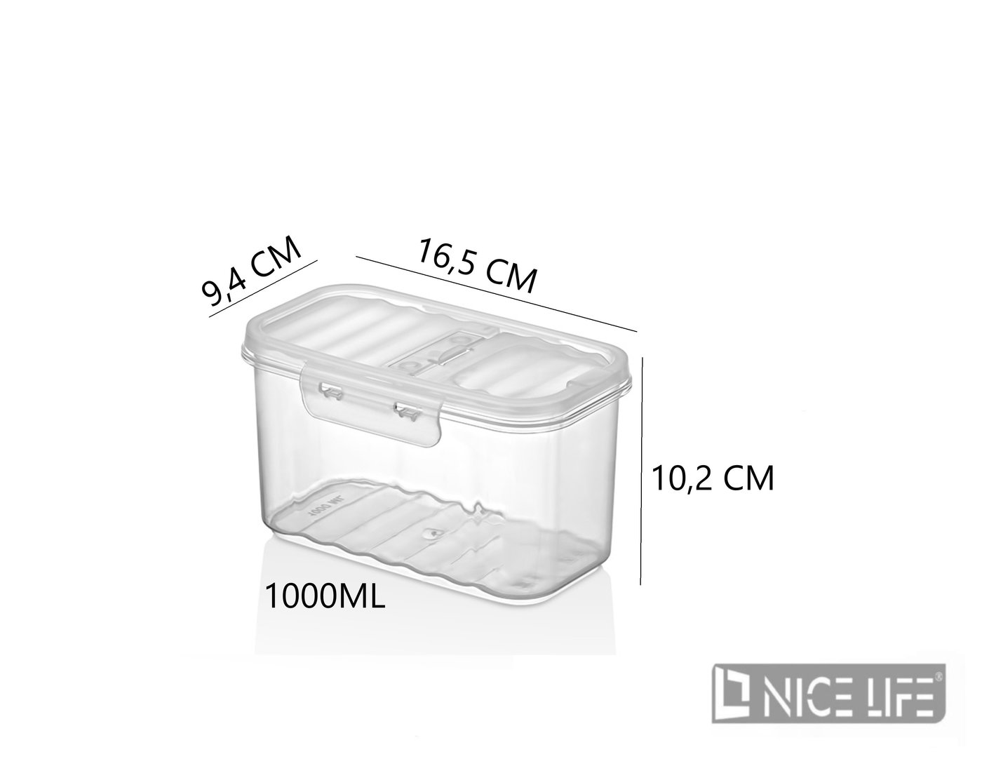 POJEMNIK DO PRZECHOWYWANIA ŻYWNOŚCI 1000ML